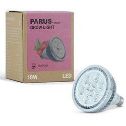 Parus by Venso LED Pflanzenlampe Vollspektrum Cultura LED Lampe E27 18W 60°, Wachstumslampe für Pflanzen wie Kräuter-, Gemüse- und Blühpflanzen, Parus Pflanzenlampe LED Vollspektrum Pflanzenlicht