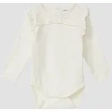 s.Oliver Festlicher Langarmbody mit Rüschen - creme - 92