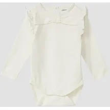 s.Oliver Festlicher Langarmbody mit Rüschen - creme - 92