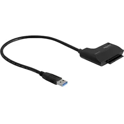 Delock Converter USB 3.0 to SATA Massenspeicher Controller SATA-600 USB 1.x; USB 2.0; USB 3.0 - 22-polig - SATA
