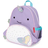 Skip Hop Zoo Rucksack Narwal, Kindergarten-Rucksack, Höhe ca. 30