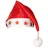 Boland Weihnachtsmütze Damen/Herren Rot