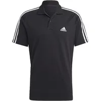 Adidas 3-Streifen Pique Ps Kurzarm-poloshirt Black / White S