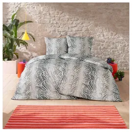 Estella Zadie Mako-Satin Grün 135 x 200 cm + 80 x 80 cm