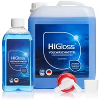 HiGloss Vollwaschmittel Hochkonzentrat bis zu 550 Waschladungen (Ocean Night) - ergiebige Vorratspackung für weiße und bunte Wäsche