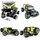 ES-Toys RC-Buggy Extreme 204E 4CH RTF schwarz/gelb 1:10