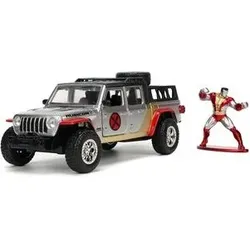 JADA TOYS 253223012 1:32 Marvel X-Men Jeep Gladiator 1