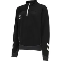 hummel LEAD 1/2-Zip Pullover Kinder black 116