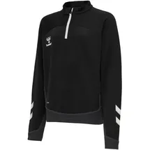 hummel LEAD 1/2-Zip Pullover Kinder black 116