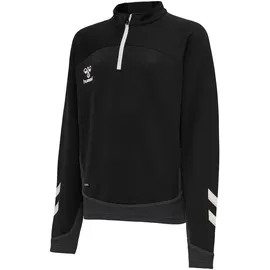 hummel LEAD 1/2-Zip Pullover Kinder black 116