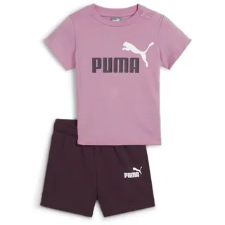 Puma Baby Set Minicats Tee & Shorts Set 845839-49 68 - Mauved Out - 68
