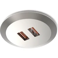 Domus Line Einbau USB-Charger Subby 24/VDC - Edelstahl Effekt