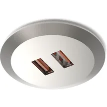Domus Line Einbau USB-Charger Subby 24/VDC - Edelstahl Effekt