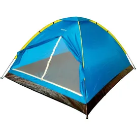 Aktive Kuppelzelt Blau/Mehrfarbig