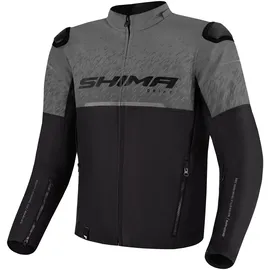 SHIMA Drift Motorrad Textiljacke schwarz-grau, Größe S
