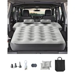 VEVOR Auto Luftmatratze Aufblasbar Camping Reisen Schlafbett Eingebaute Pumpe