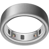 Oura Ring 4, Größe 14, Brushed Silver, Smart