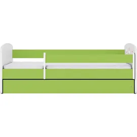 raumhirsch furniture Kinderbett Raumhirsch 80 x 180 cm Holzwerkstoff grün