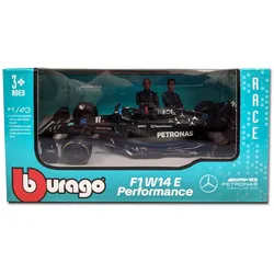 Bburago 18-38080R - Modellauto - F1 Mercedes AMG W14 '23 #63 Russel (Maßstab 1:43) Formel 1