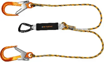 Falldämpferleine BFD Y SK12 L-0103 STAKTRI/FS90 12mm 1,5m - orange