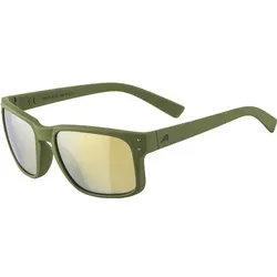 ALPINA Sportbrille / Sonnenbrille "Kosmic", olive matt, ONE SIZE