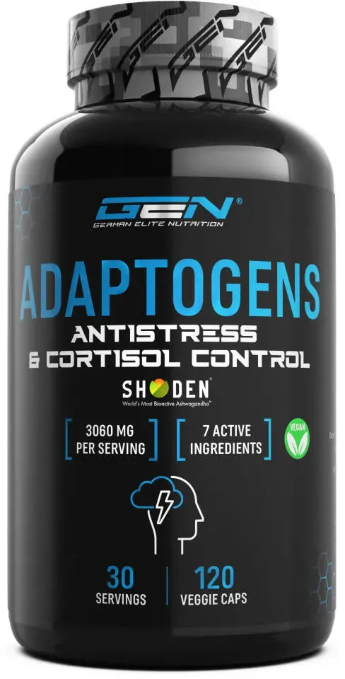 Adaptogene - Antistress & Cortisol Control, 120 Kapseln