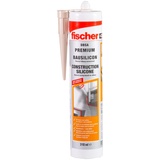 Fischer DBSA Bausilikon weiß, 310ml