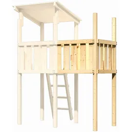 Karibu Spielhaus Frieda 107 x 291 x 107 cm Natur