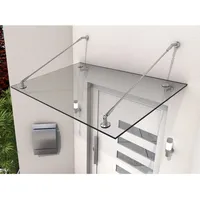 Gutta Vordach PH V2A 140 x 90 x 40