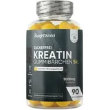 WeightWorld Kreatin Monohydrat Gummibärchen 90 Stück