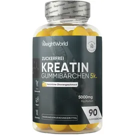 WeightWorld Kreatin Monohydrat Gummibärchen 90 Stück