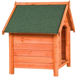 Tectake Hundehütte Bailey Braun 72 x 65 x 83 cm