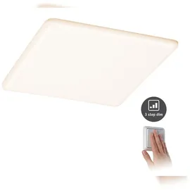 Paulmann VariFit LED Einbaupanel Veluna 1 Stk. eckig 215x215mm 21W 3000K Satin