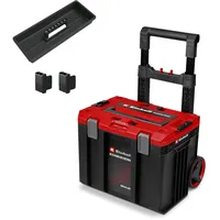 Einhell Werkzeugtrolley 2-tlg. rot 44 x 40 x 36 cm