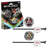 Beyblade X Transformers Collab Optimus Primal 3-60F vs. Starscream 3-80N Multipack, Weihnahchtsgeschenke für die Familie und für spannende Abende unterm Weihnachtsbaum