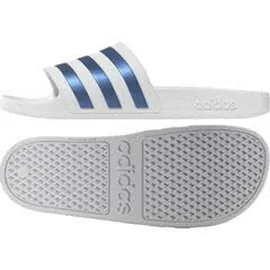 adidas Aqua adilette Cloud White / Blue Fusion Met. / Cloud White 40 1/2