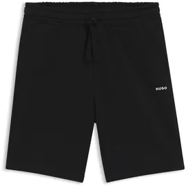 Hugo Sweatshorts mit Label-Print Modell 'Nomario', Black, M