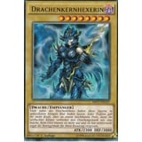 MP17-DE127 - Drachenkernhexerin - Rare - DE - im Set mit Ultrapro Toploader - Yugioh