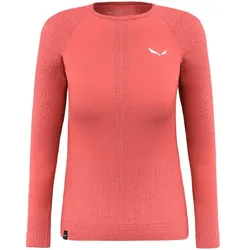 SALEWA Damen Funktionsjacke ZEBRU RESPONSIVE, fluo coral, 42