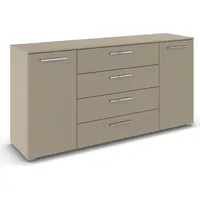 Rauch Kombikommode 160 x 81 x 42 cm Fango / Grau
