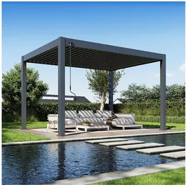 Weide Deluxe Plus Pergola 3 x 4 m Anthrazit
