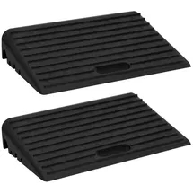 vidaXL Bordsteinrampen 2 Stk. 50x30x11 Cm Gummi, vidaXL