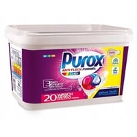 Purox Waschmittel Caps Color 20er Kapseln Gel Bunte Wäsche Reiniger Frische Duft