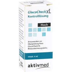 Gluco Check Xl Kontroll Lösung hoch
