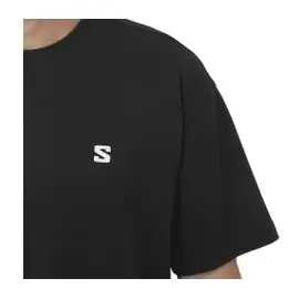 Salomon Round Logo Graphic T-Shirt schwarz S