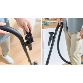 Bosch BGB38RD2 Staubsauger 4 l Zylinder-Vakuum Trocken 600 W Staubbeutel, - Black