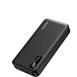 UGREEN Two-way Fast Charging Power Bank 20000 mAh, Schwarz