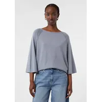 Comma, Strickpullover, grau, M