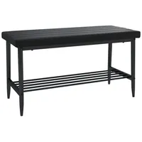Vicco Sitzbank Grand, Schwarz, 85 x 35 cm