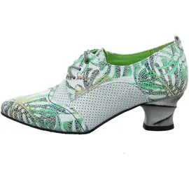 SIMEN Schnürpumps für Damen, grün, | Gr.: 38